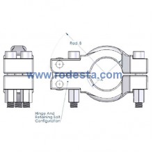 Tri-clamp klemband - ASME